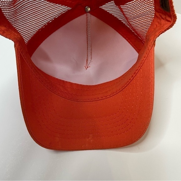 Bass Pro Shops Mesh Trucker Cap - Orange - Picture 5 of 6
